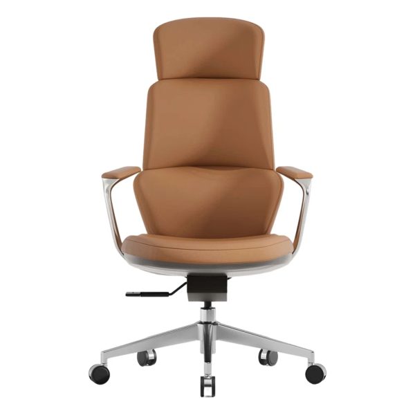 modern office chair with reclining backrest
